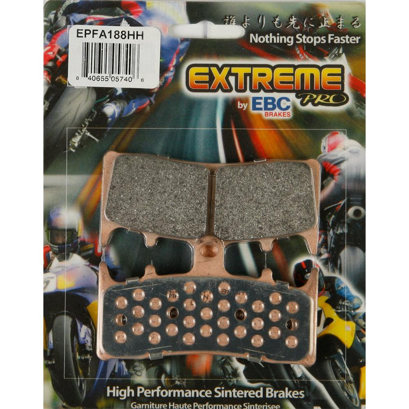 Load image into Gallery viewer, EBC 1 Pair EPFA Sintered Fast Street and Trackday Brake Pads MPN EPFA188HH