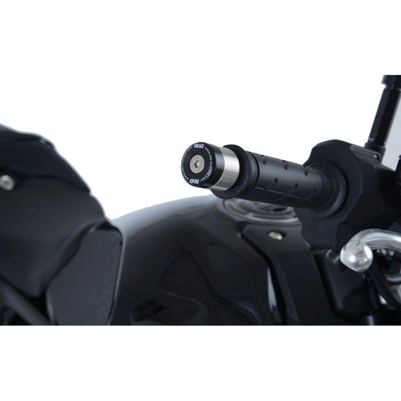Load image into Gallery viewer, R&G Racing Black Bar End Sliders For 2018-2019 Honda CB1000R PLUS