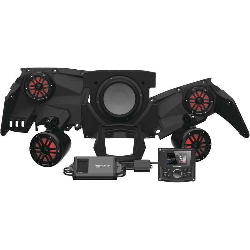 Load image into Gallery viewer, Rockford Fosgate Audio Kit Stage 4 Black X317-STG4