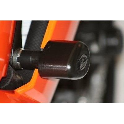 Load image into Gallery viewer, R&G Racing Black Aero Style Crash Protection Bobbins For 2007-2008 Kawasaki Ninja ZX6R ZX600P