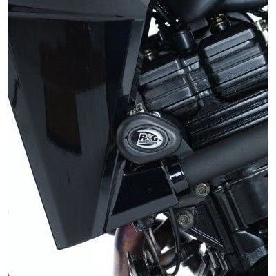 Load image into Gallery viewer, R&G Racing Black Aero Style Crash Protectors For 2013-2017 CFMoto 650i