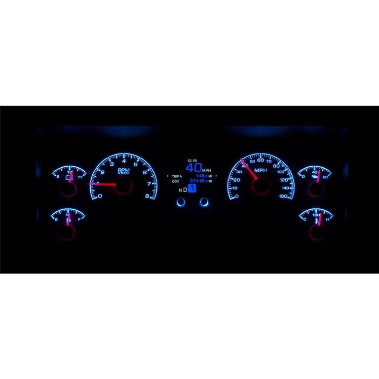 Load image into Gallery viewer, Dakota Digital 1996-1903 Jeep Wrangler HDX Analog Gauge kit HDX-96J-TJ