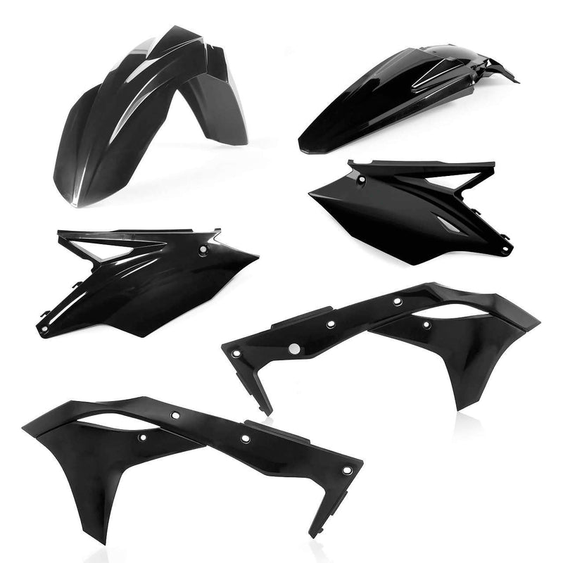 Load image into Gallery viewer, Acerbis Black Standard Plastic Kit for Kawasaki - 2685810001