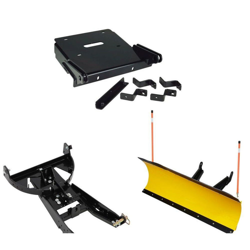 Load image into Gallery viewer, Denali Black UTV Snow Plow Kit For Yamaha Viking VI 2014-2020