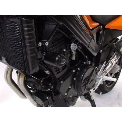 Load image into Gallery viewer, R&G Racing Black Aero Style Crash Protection Bobbins For 2009-2010 BMW F800R