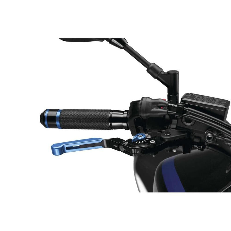 Load image into Gallery viewer, Puig 3.0 Brake Lever Extendable Foldable Black/Blue - 14ANA