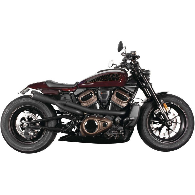Load image into Gallery viewer, Two Brothers Racing 2-Into-1 Comp-S Exhaust Black For Harley-Davidson Sportster S 2021-2022