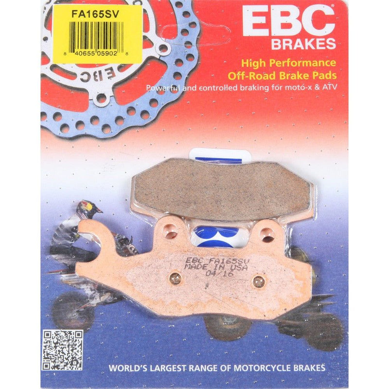 Load image into Gallery viewer, EBC 1 Pair SV Series Severe Duty Brake Pads MPN FA165SV