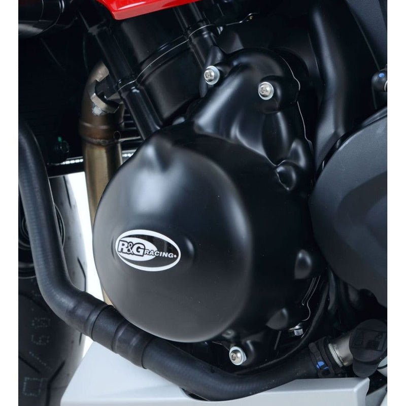 Load image into Gallery viewer, R&G Racing Black Engine Case Covers LHS For 2016-2024 Triumph Street Triple Rx