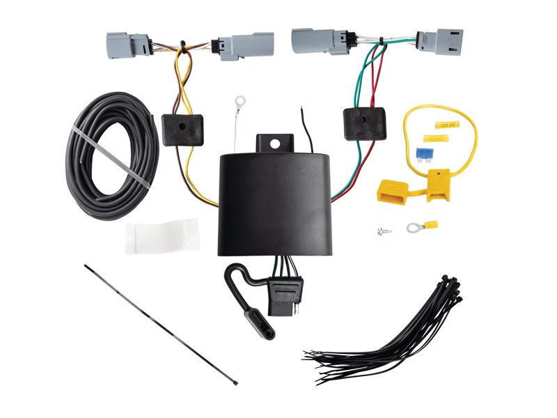 Load image into Gallery viewer, T-One T-Connector Harness, 4-Way Flat, w/Circuit Protected ModuLite fits Select Chevrolet Trailblazer with LED Taillights & Buick Encore GX Essence