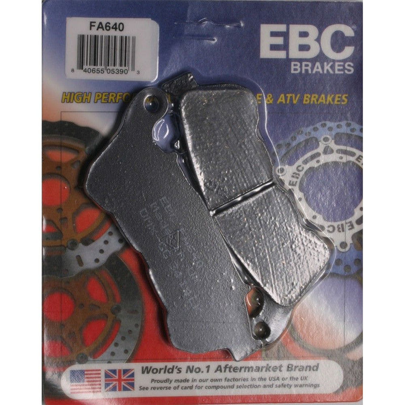 Load image into Gallery viewer, EBC 1 Pair Premium SFA Organic OE Replacement Brake Pads MPN FA640