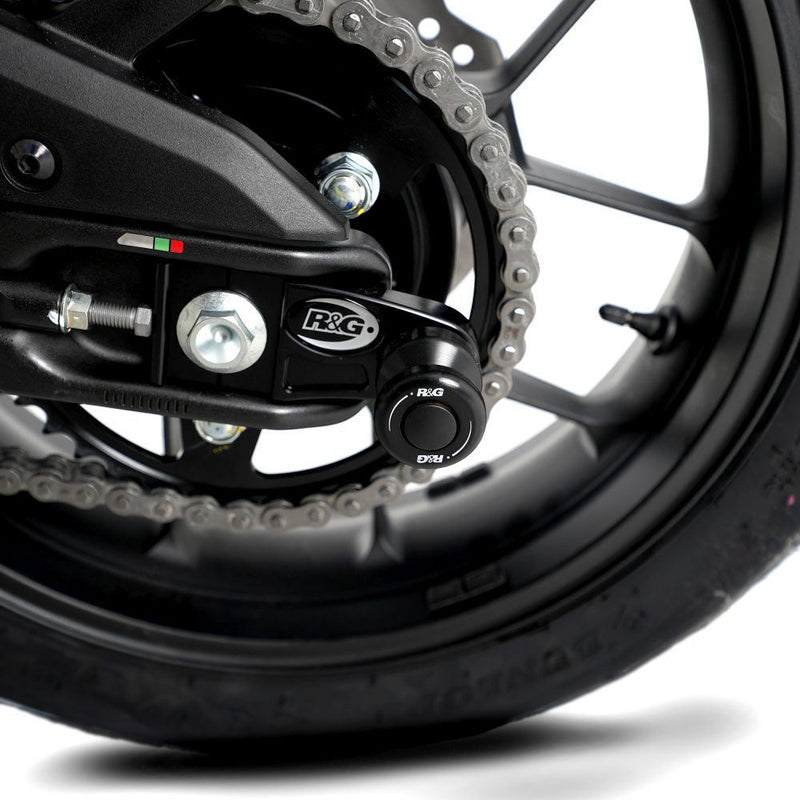 Load image into Gallery viewer, R&G Racing Black Cotton Reels Offset For 2019-2020 Honda CB400X