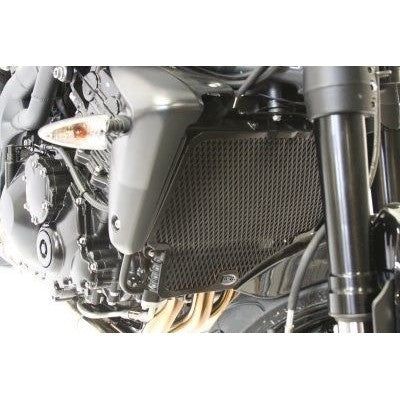 Load image into Gallery viewer, R&G Racing Black Aluminum Radiator Guard For 2006-2009 Triumph Speed Triple