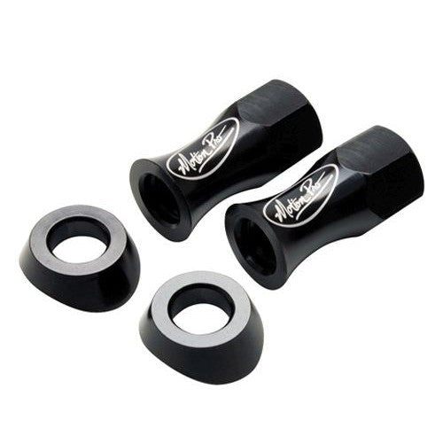 Load image into Gallery viewer, Motion Pro Black Liteloc Rim Nut And Washer 13mm 11-0075