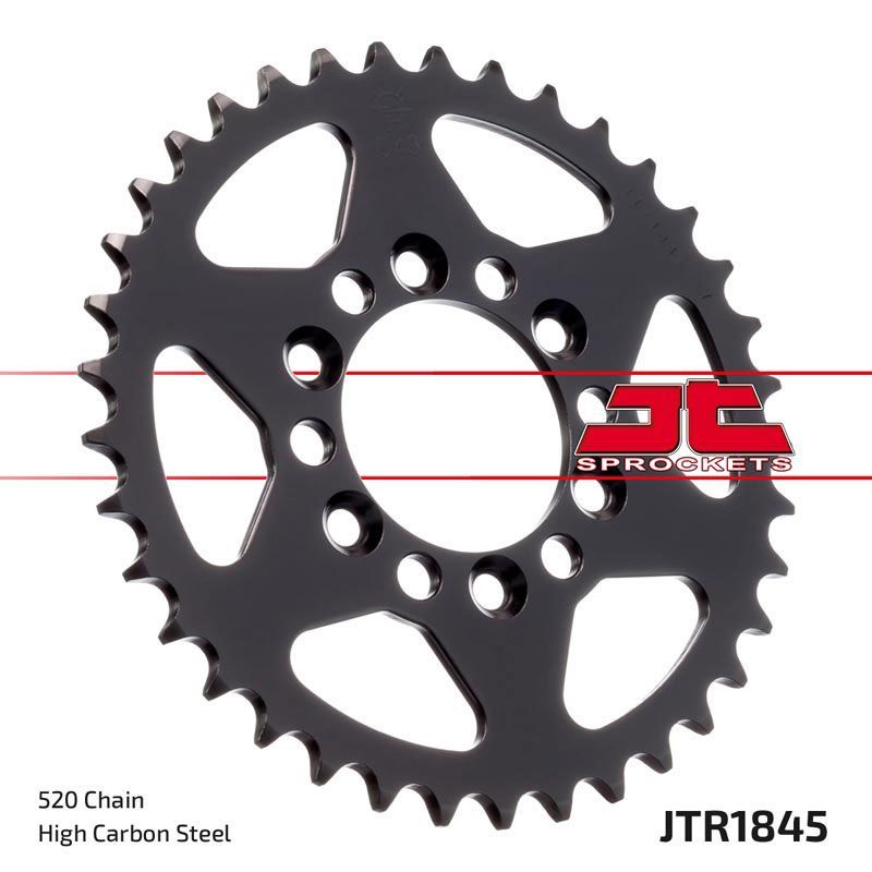Load image into Gallery viewer, JT Sprockets Rear Steel Sprocket 37 Tooth 37T 520 Chain JTR1845.37