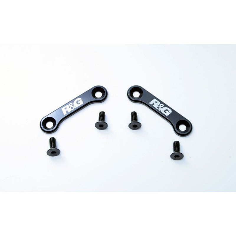 Load image into Gallery viewer, R&G Racing Black Footrest Delete Blanking Plates For 2016-2018 Triumph Tiger 1050 Sport