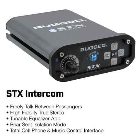 Load image into Gallery viewer, Rugged Radios STX STEREO Complete Master Communication Kit with Intercom and 2-Way Radio