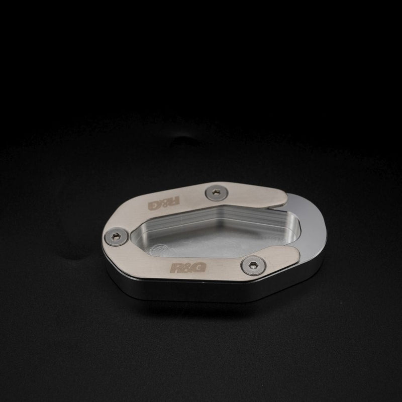 Load image into Gallery viewer, R&G Racing Silver Kickstand Shoe For 2016-2020 Ducati XDiavel