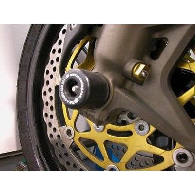 Load image into Gallery viewer, R&G Racing Black Fork Protectors For 2004-2005 Kawasaki Ninja ZX10R ZX1000C