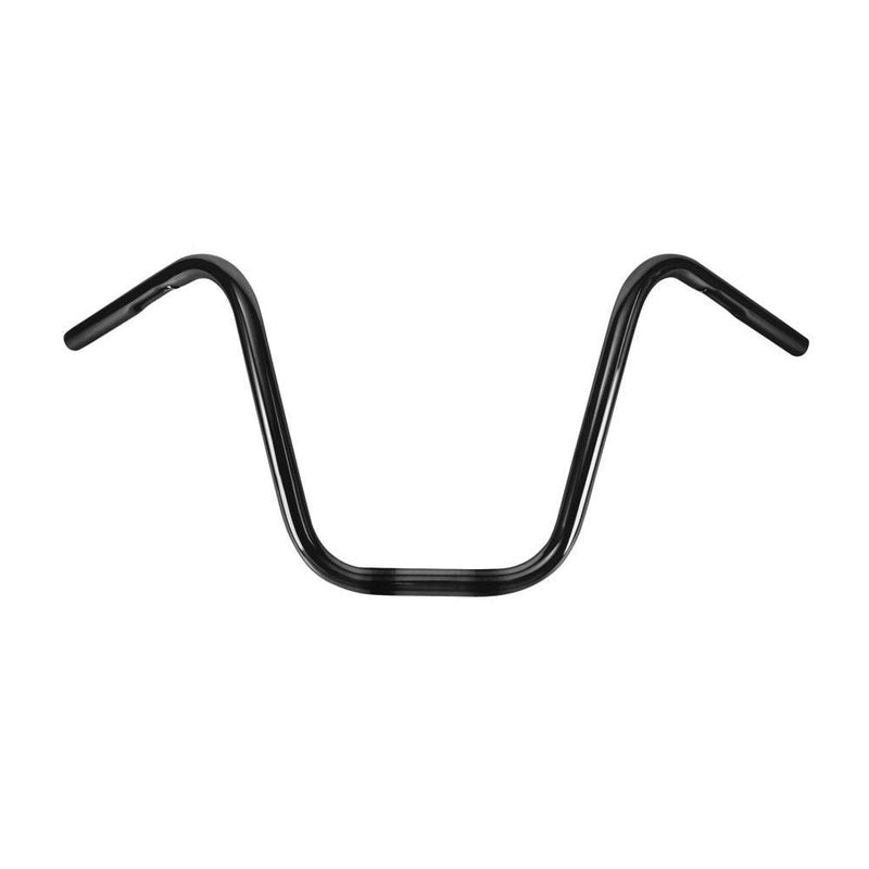 Load image into Gallery viewer, Burly Brand Narrow Bottom Ape Hangers 12" Black - B28-348