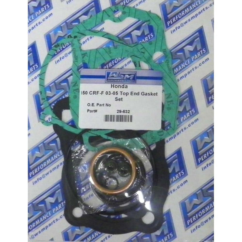 Load image into Gallery viewer, WSM Top End Gasket Kit For Honda 150 CRF-F 03-07 29-632