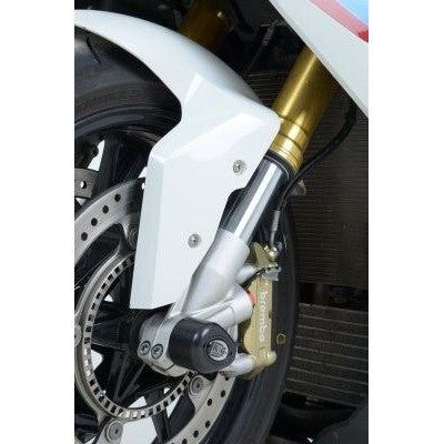 Load image into Gallery viewer, R&G Racing Black Aero Fork Protectors For 2009-2014 BMW HP4 ABS