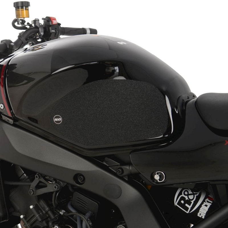 Load image into Gallery viewer, R&G Racing Black Tank Traction Grips For 2022-2023 Yamaha XSR900 EZRG944BL