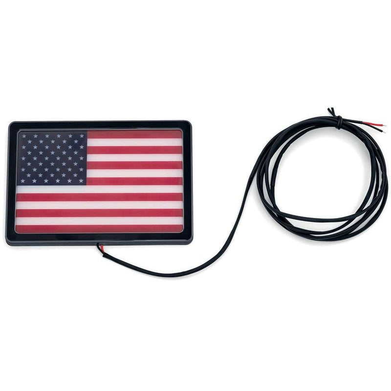 Load image into Gallery viewer, Kuryakyn LED Freedom Flag Black