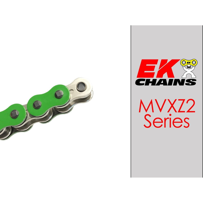 Load image into Gallery viewer, EK 530-MVXZ2 Motorcycle Drive Chain (Specify Links and Color) Rivet Master Link