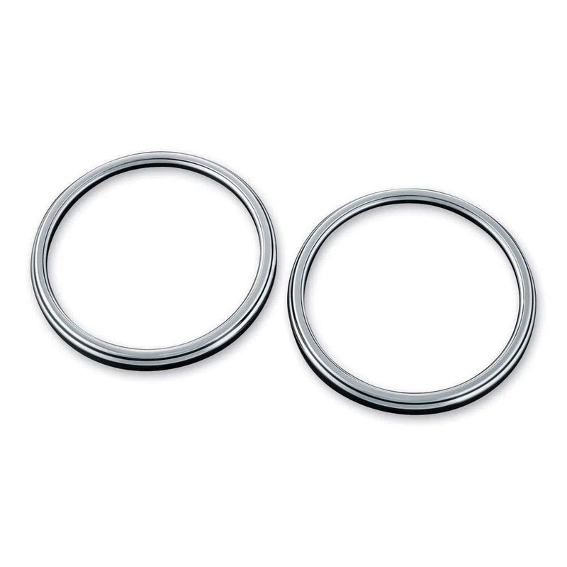 Load image into Gallery viewer, KURYAKYN CHROME CORONA FRONT SPEAKER GRILLS '14-2017 HARLEY TRI GLIDE ULTRA 7377