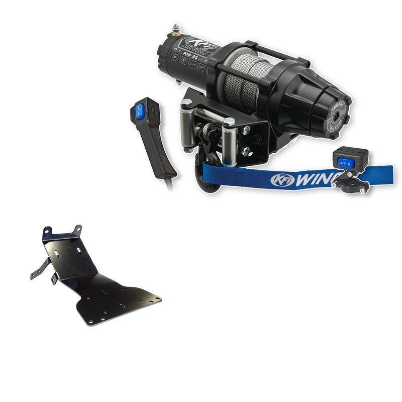 Load image into Gallery viewer, KFI Winch Kit For Honda TRX350 Rancher (FE/FM/TE/TM) 2000-2006