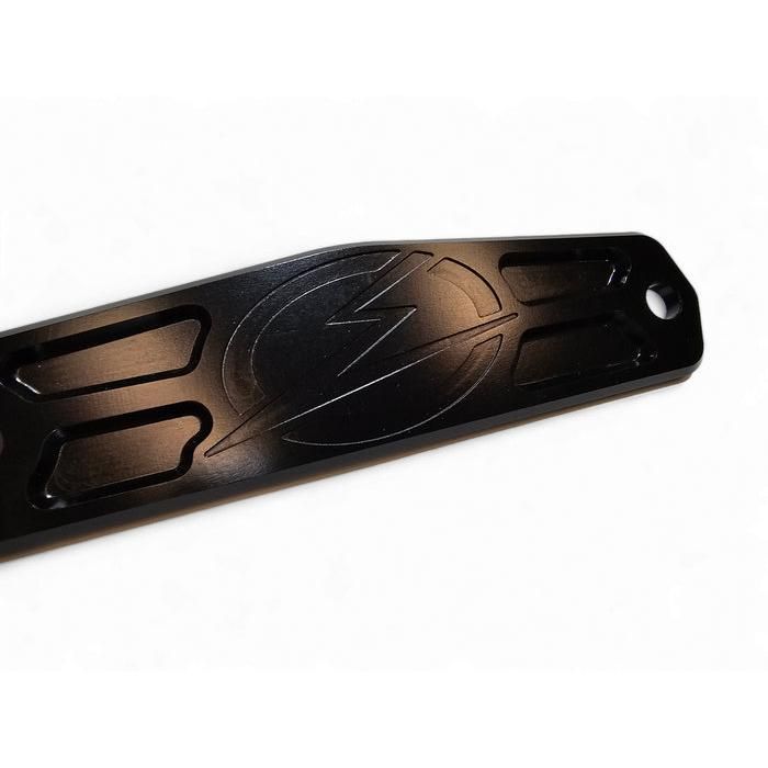 Load image into Gallery viewer, Elektric Offroad Anodized Black UTV Winch Fairlead Cover Plate WFL110002