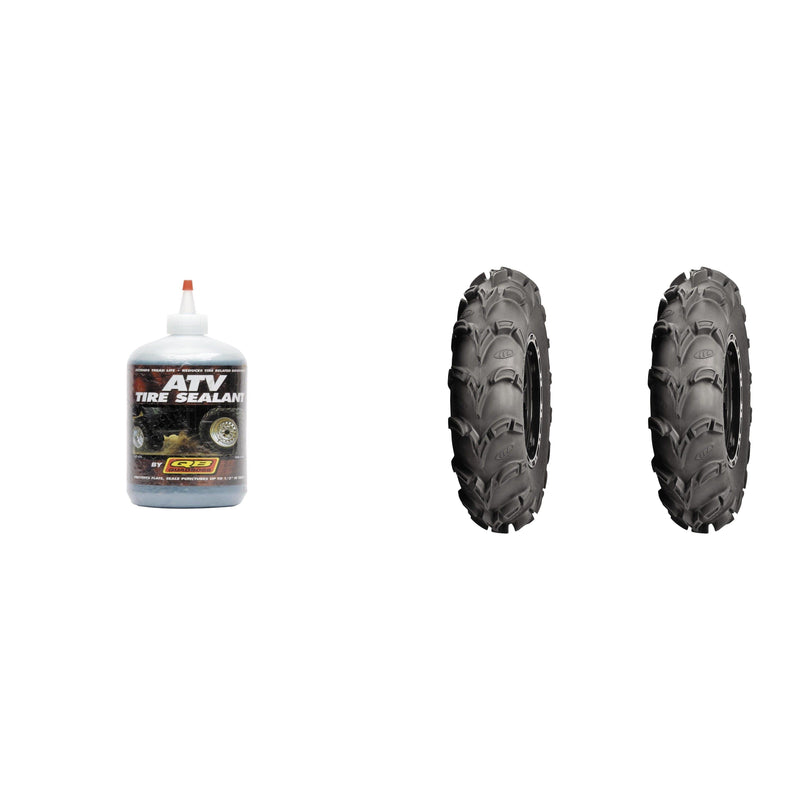 Load image into Gallery viewer, Set of 2 ITP Mud Lite XL Front Tires 27x10-14 6-ply with QUADBOSS Sealant
