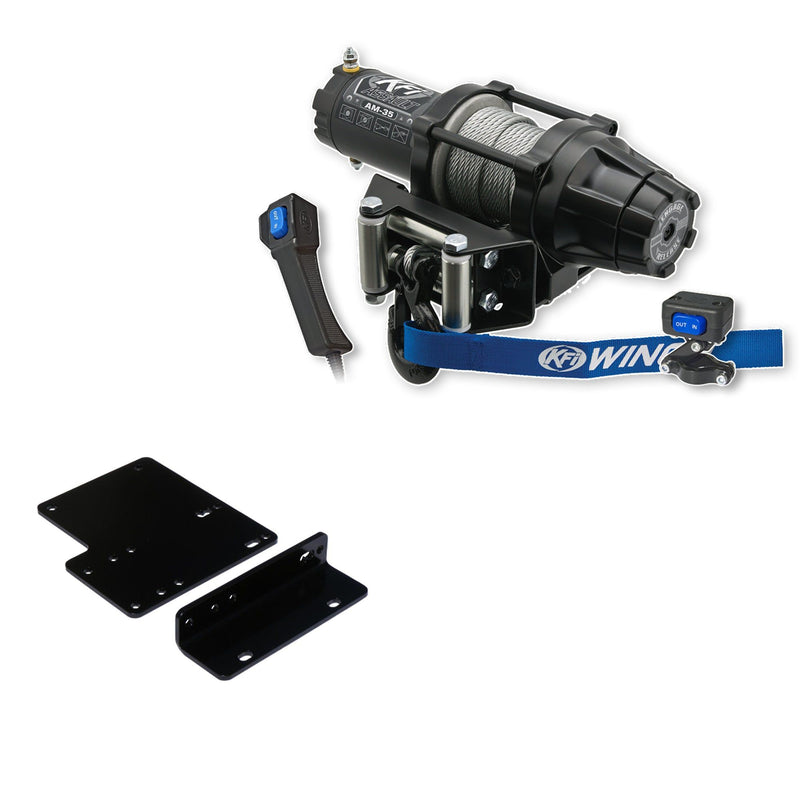Load image into Gallery viewer, KFI Winch Kit For Kawasaki 4010 Mule Diesel 4x4 2009-2013