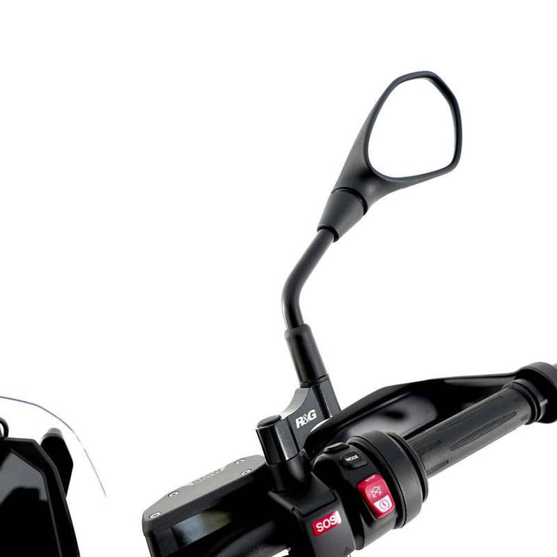 Load image into Gallery viewer, R&G Racing Black Mirror Widener Arms MW0005BK