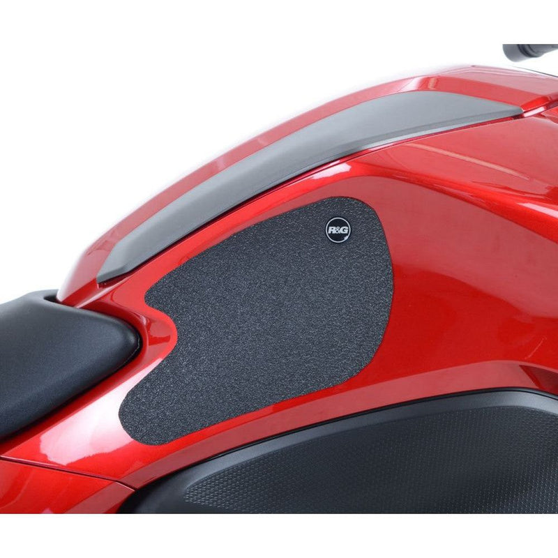 Load image into Gallery viewer, R&G Racing Black Tank Traction Grips For 2012-2014 Honda NC700S
