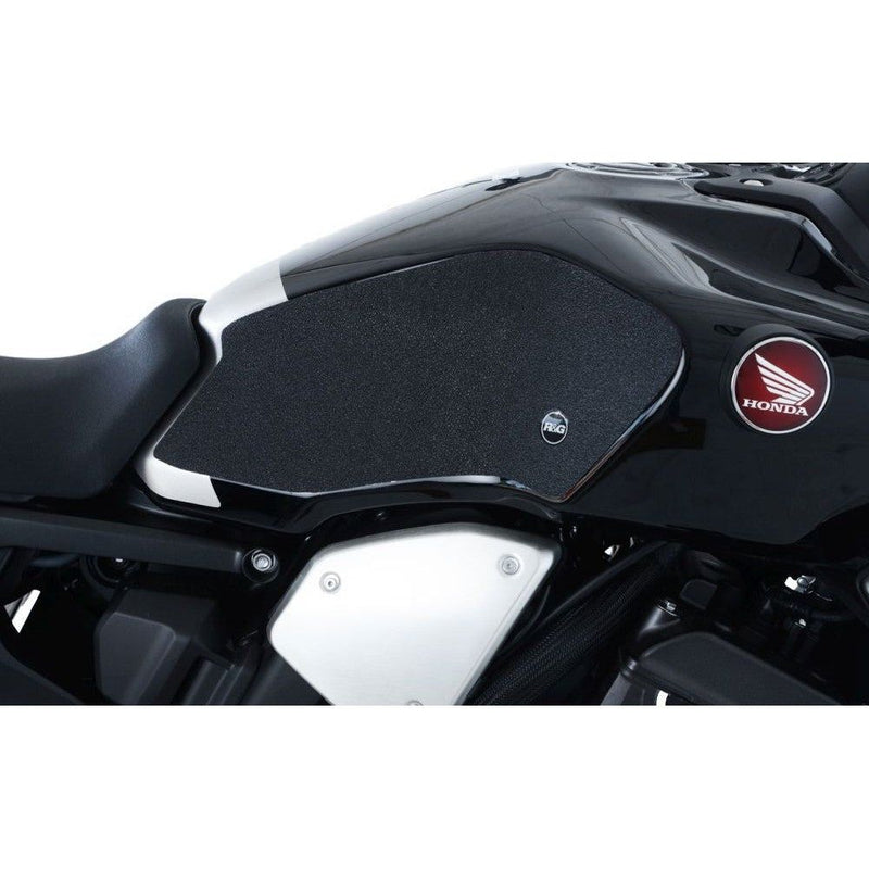 Load image into Gallery viewer, R&G Racing Black Tank Traction Grips For 2018-2020 Honda CB1000R
