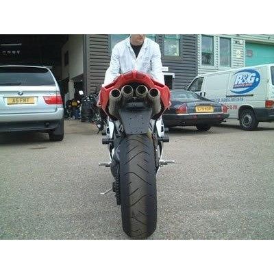 Load image into Gallery viewer, R&G Racing Black Classic Style Crash Protectors For 2006-2008 MV Agusta F4 1000R