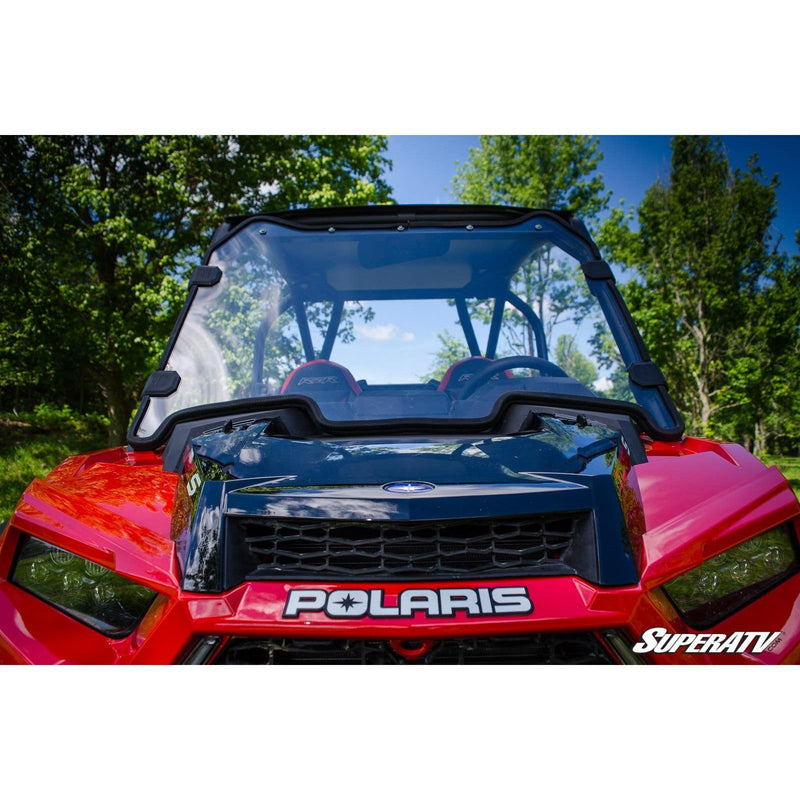 Load image into Gallery viewer, SuperATV Polaris RZR XP Turbo S Scratch-Resistant Full Windshield WS-P-RZRXPTS-70