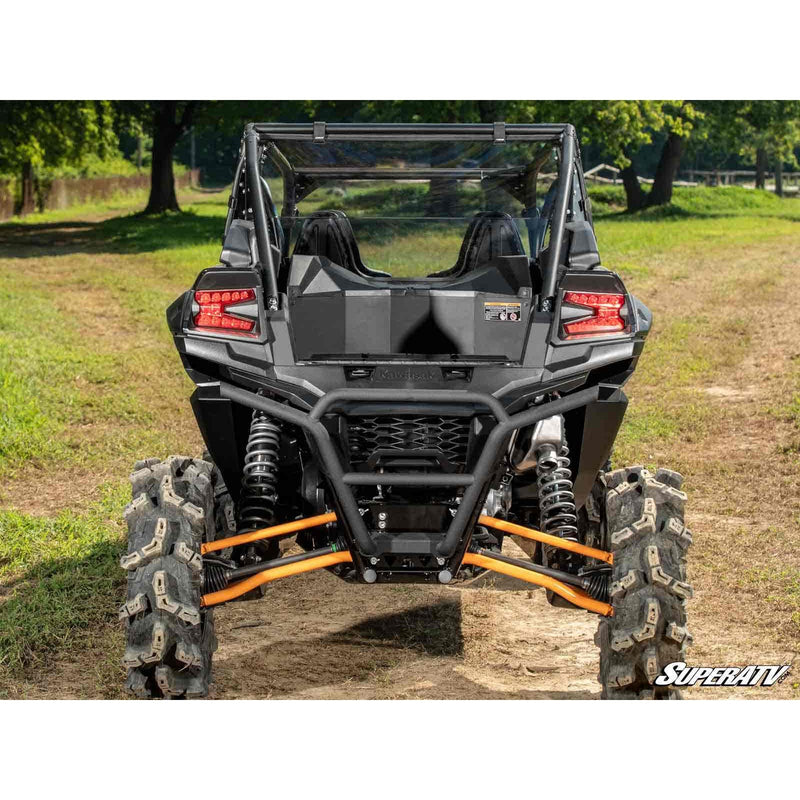 Load image into Gallery viewer, SuperATV Kawasaki Teryx KRX 4 1000 Rear Windshield RWS-K-KRX4-76