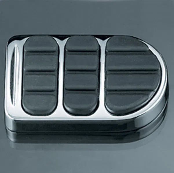 Load image into Gallery viewer, Harley FXSTDI Softail Deuce 2001-2006ISO Brake Pedal Pad Chrome by Kuryakyn