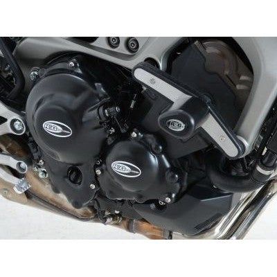 Load image into Gallery viewer, R&G Racing Black Aero Style Crash Protection Bobbins For 2014-2015 Yamaha FZ09
