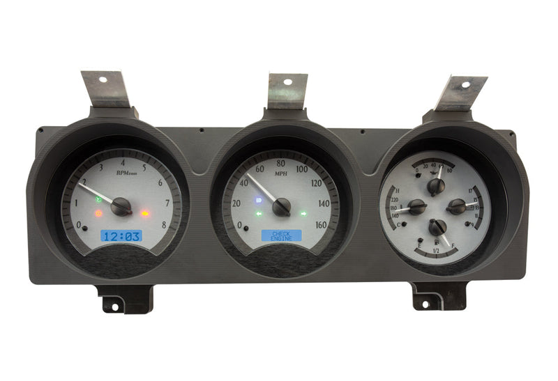 Load image into Gallery viewer, Dakota Digital 1981-1993 Dodge Full-size Truck/Ramchargers VHX Silver Blue Display Gauge Kit VHX-81D-PU-S-B