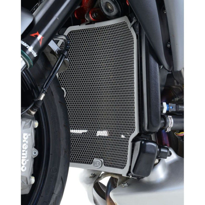 Load image into Gallery viewer, R&G Racing Titanium Radiator and Oil Cooler Guard For 2014-2018 MV Agusta Rivale 800
