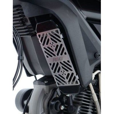 Load image into Gallery viewer, R&G Racing Silver Oil Cooler Guard For 2017-2018 Ducati Monster 797