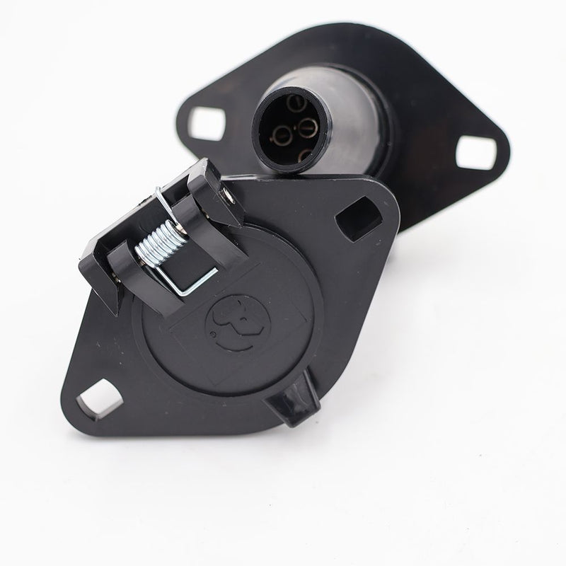 Load image into Gallery viewer, Blue Ox BX8862 6-Round to 6-Round Electrical Coiled Cable Extension