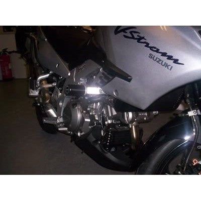 Load image into Gallery viewer, R&G Racing Black Classic Style Crash Protectors For 2004-2006 Honda CB250 Hornet
