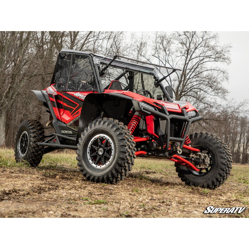 Load image into Gallery viewer, SuperATV Honda Talon 1000 MaxDrive Power Flip Windshield PFWS-H-TAL-70