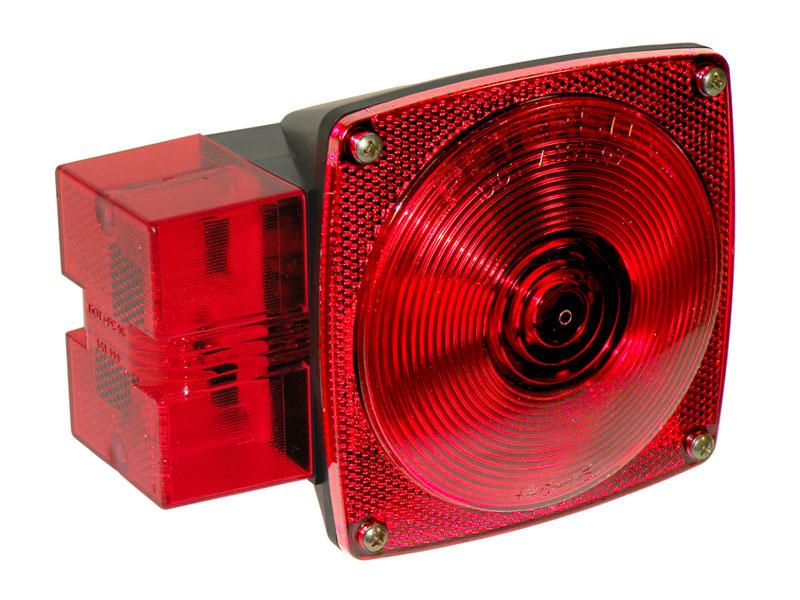 Load image into Gallery viewer, Square "Over 80" Wide Combination Tail Light- Left
