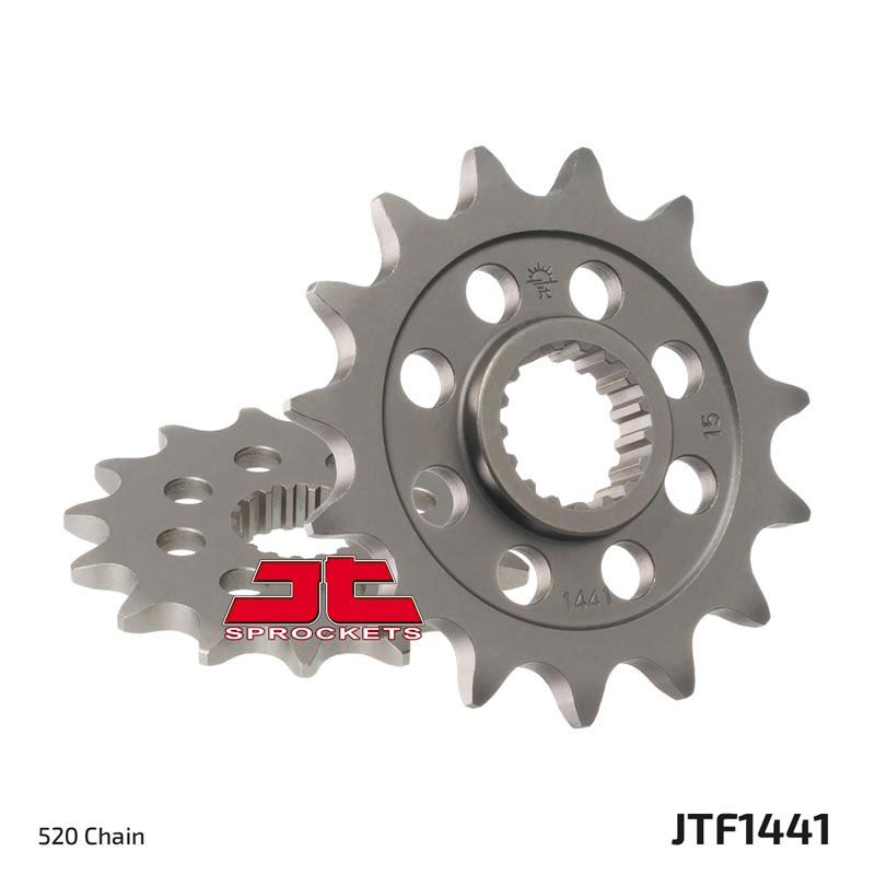 Load image into Gallery viewer, JT Sprockets Front Steel Countershaft Sprocket SC 14 Tooth 14T 520 Chain